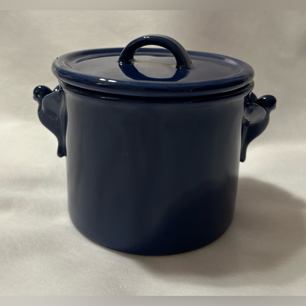 Bird handle, Colbolt blue canister.